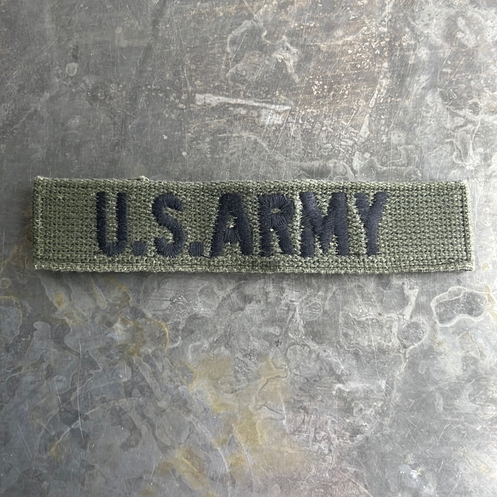 U.S. ARMY embroidered tape patch - Vintage